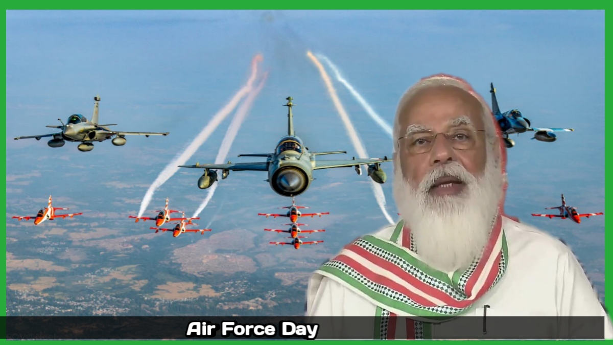 वायु सेना दिव (Air force day) से मौके पर प्रधानमंत्री मोदी ने वीर योद्धाओं को बधाई देते हुए लिखा- वायु सेना दिवस (Air force day) पर हमारे वायु योद्धाओं और उनके परिवारों को बधाई। भारतीय वायु सेना साहस, परिश्रम और व्यावसायिकता का पर्याय है। उन्होंने चुनौतियों के समय में देश की रक्षा करने और अपनी मानवीय भावना के माध्यम से खुद को प्रतिष्ठित किया है।